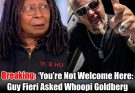 BREAKING: ‘You’re Not Welcome Here’ – Guy Fieri Reportedly Asked Whoopi Goldberg to Leave His Restaurant. A surprising clash between celebrity chef Guy Fieri and The View co-host Whoopi Goldberg has sent shockwaves through the media. Sources say Fieri asked Goldberg to leave his restaurant with a blunt message that stunned onlookers. What led to the heated argument – and what does it reveal about rising cultural tensions?